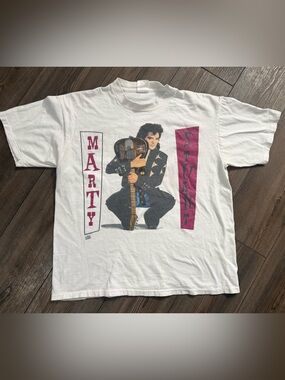 Vintage 1994 Marty Stuart Tour Tee Winterland Single Stitch Made In USA Men’s XL